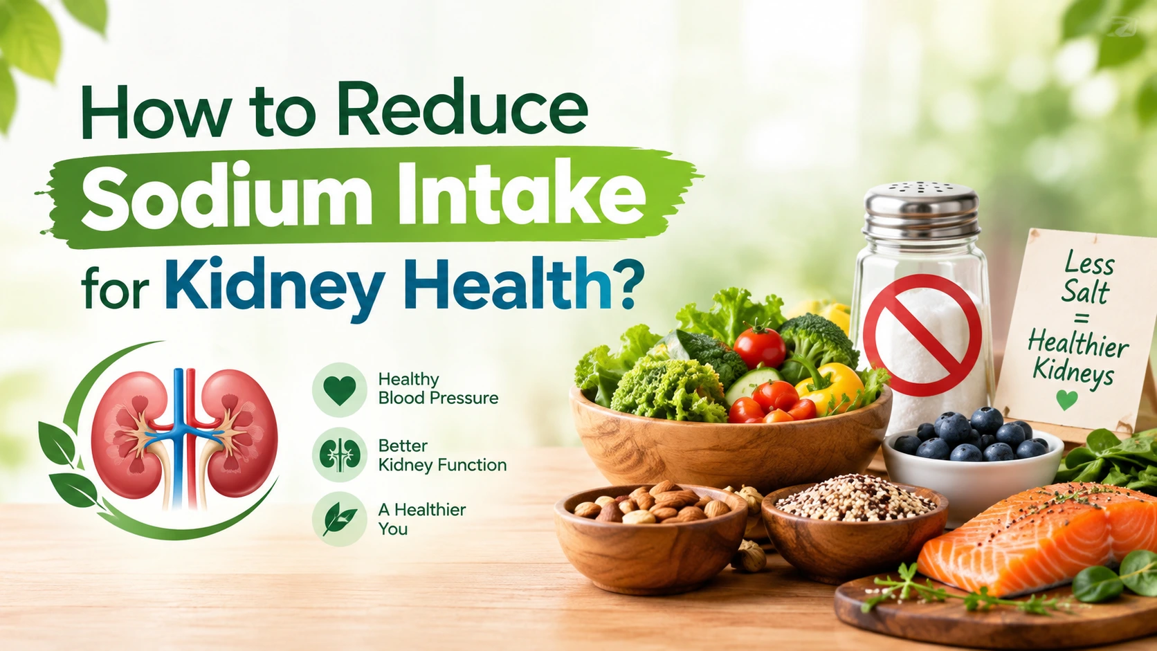How to Reduce Sodium Intake for Kidney Health? How to Reduce Sodium Intake for Kidney Health?
